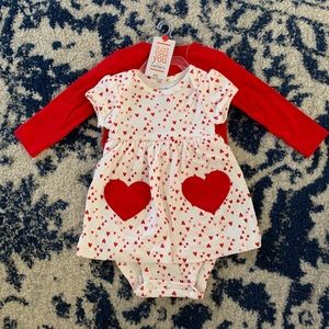 Carter’s Valentine’s Day Set - Tags Attached